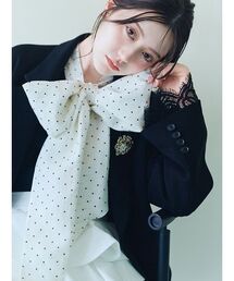 SNIDEL | ボウタイドッキングノースリプルオーバー(Tシャツ/カットソー)