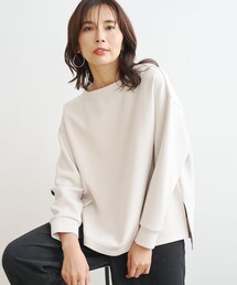 BEAUTY FORM JERSEY サイドスリット プルオーバー