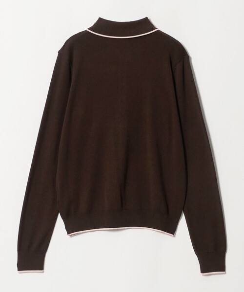UNITED ARROWS(ユナイテッドアローズ)の「ポロカーディガン ‐ウォッシャブル‐(カーディガン/ボレロ・レディース・ダークブラウン/ブラック/ナチュラル・FREE)」の13枚目の写真