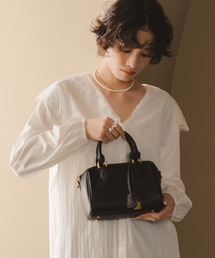 【LA MARGE】 2WAY ミニ ボストンバッグ / レディース バッグ ショルダーバッグ オケージョン