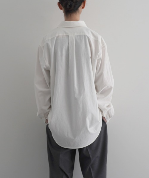 NEONSIGN(ネオンサイン)の「NEONSIGN Unfinished shirt 2.0(シャツ/ブラウス・メンズ・オフホワイト・46/44)」の8枚目の写真