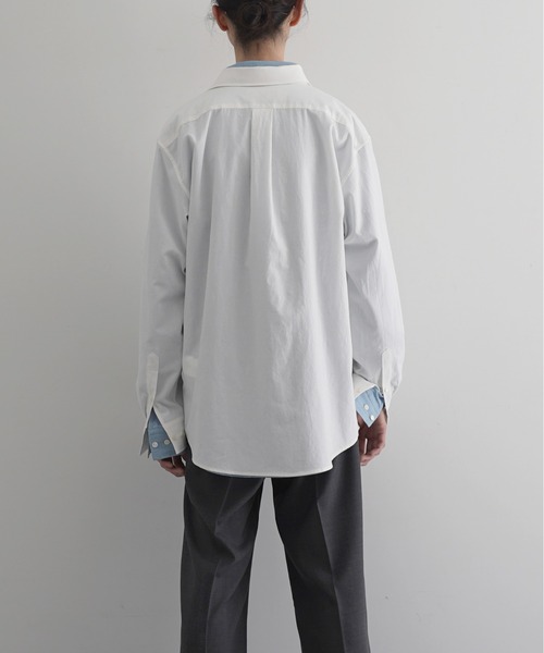 NEONSIGN(ネオンサイン)の「NEONSIGN Unfinished shirt 2.0(シャツ/ブラウス・メンズ・オフホワイト・46/44)」の6枚目の写真
