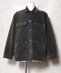 HOUSTON ヒューストン FLOCKY DENIM COVERALL / フロッキーデニム カバーオール ジャケット