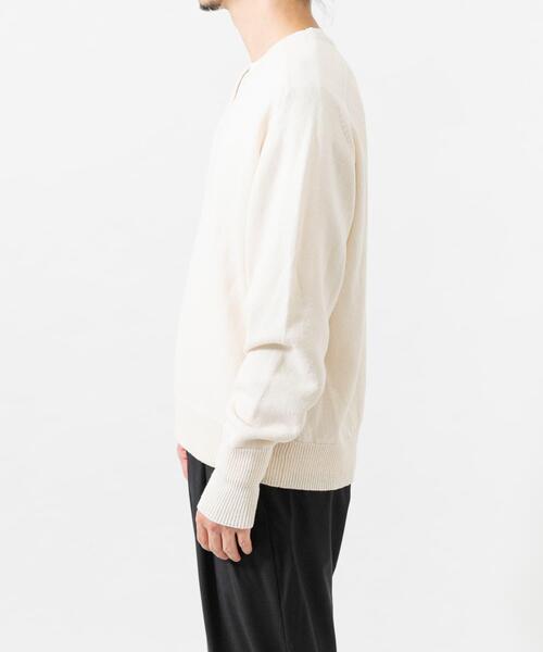 URBAN RESEARCH(アーバンリサーチ)の「new basic WASHI WOOL V-NECK KNIT(ニット/セーター・メンズ・ベージュ/ネイビー/ロイヤルブルー・LARGE/MEDIUM)」の14枚目の写真