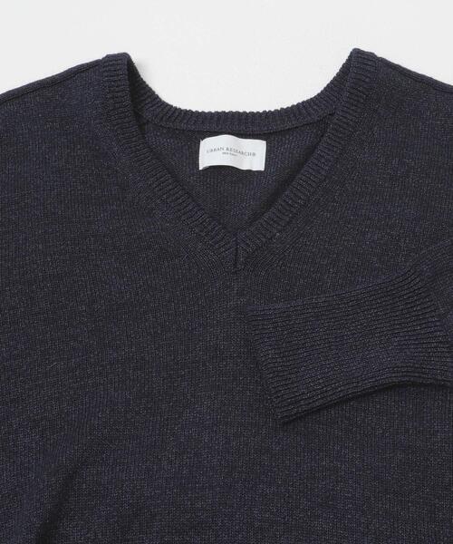 URBAN RESEARCH(アーバンリサーチ)の「new basic WASHI WOOL V-NECK KNIT(ニット/セーター・メンズ・ベージュ/ネイビー/ロイヤルブルー・LARGE/MEDIUM)」の7枚目の写真