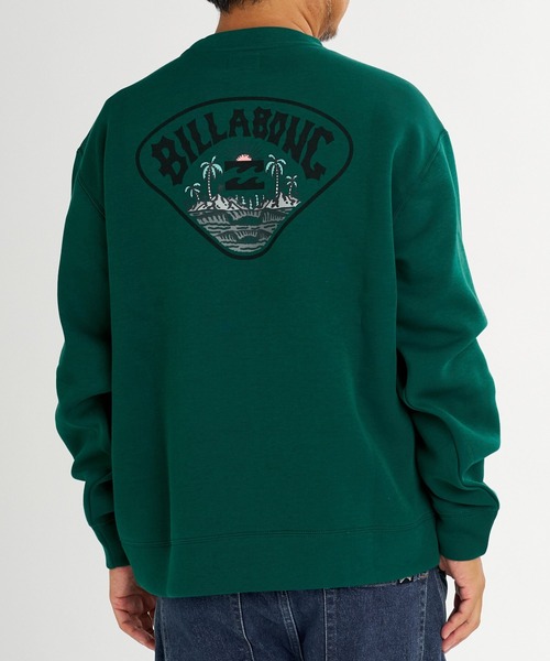 BILLABONG(ビラボン)の「【直営店限定】BILLABONG メンズ R STYLE トレーナー 【2026年秋冬モデル】/ビラボンバックプリントスウェット(スウェット・メンズ・グリーン系その他/グレー/ブラック・X-LARGE/LARGE/MEDIUM)」の9枚目の写真