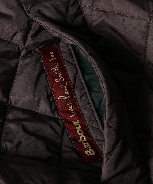 Paul Smith(ポールスミス)の「ウィメンズ Paul Smith Loves Barbour Exmoor キルティングロングコート / 265708 MQU1944(その他アウター・レディース・ブラック/ダークブラウン・XX-SMALL/X-SMALL)」の15枚目の写真