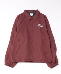 コーチジャケット」に該当するメンズのジャケット/アウター（レッド