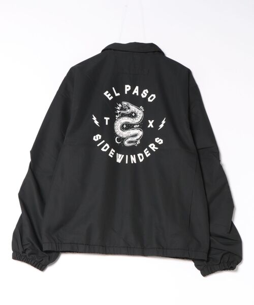 Kaepa(ケイパ)の「Kaepaコーチジャケット(ブルゾン・メンズ・ブラック/ワイン/カーキ・M/LL/L)」の4枚目の写真