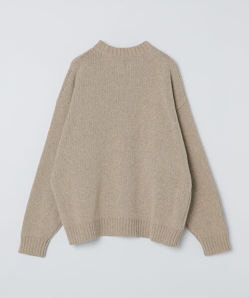 SHIPS Colors(シップス カラーズ)の「【一部WEB限定】〈洗濯機可能〉Teddybear(R) ジャカード モール ニット◆(ニット/セーター・メンズ・ネイビー/ライトブルー/ベージュ/グリーン/ダークグレー・X-LARGE/LARGE/MEDIUM/SMALL)」の17枚目の写真
