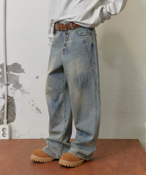 TONY LAWRENCE(トニーローレンス)の「カーブドラインデニム グレイシーブルー(デニムパンツ・レディース・その他・1/2/3)」の4枚目の写真