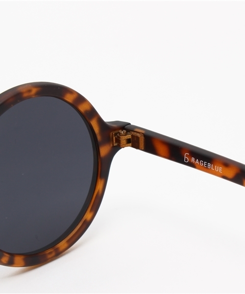 RAGEBLUE（レイジブルー）の「ラウンドサングラス/716275（サングラス・メンズ・ダークブラウン/ブラック・FREE）」の6枚目の写真