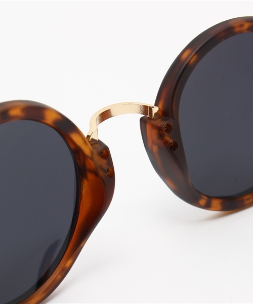 RAGEBLUE（レイジブルー）の「ラウンドサングラス/716275（サングラス・メンズ・ダークブラウン/ブラック・FREE）」の7枚目の写真