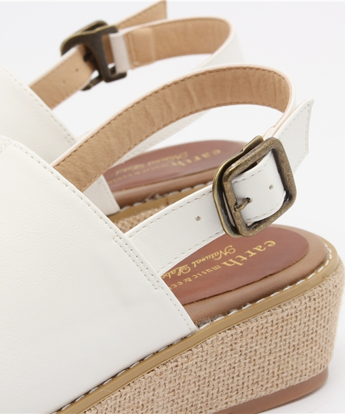 earth music&ecology(アースミュージックアンドエコロジー)の「厚底ラミー巻きサンダル(サンダル・レディース・キャメル/オフホワイト/ブラック・23cm/24cm/24.5cm/23.5cm/22.5cm)」の8枚目の写真