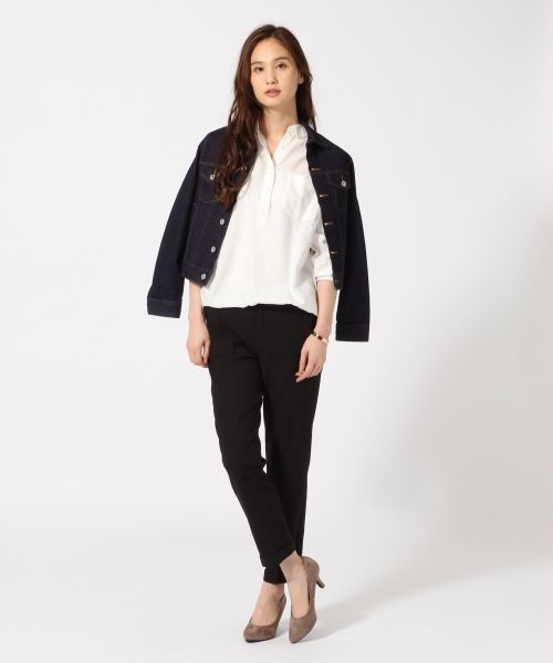 GLOBAL WORK（グローバルワーク）の「CONE DENIM Gジャン/725333（デニムジャケット・レディース・ブルー/ネイビー・LARGE/MEDIUM）」の5枚目の写真