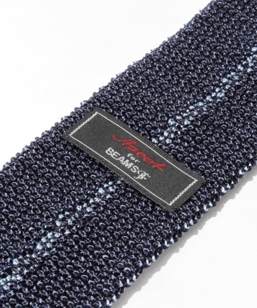 ascot(アスコット)の「ASCOT / メランジニットタイ(ネクタイ・メンズ・ネイビー/ブラウン・ONE SIZE)」の8枚目の写真