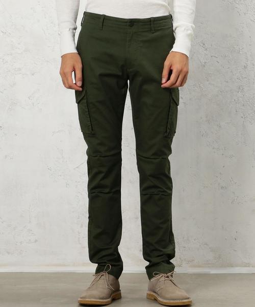green label relaxing(グリーンレーベルリラクシング)の「BC URBAN SLM/FIT ARMY 6P パンツ◆(カーゴパンツ・メンズ・ブラック/オリーブ・SMALL/X-LARGE/LARGE/MEDIUM)」の4枚目の写真