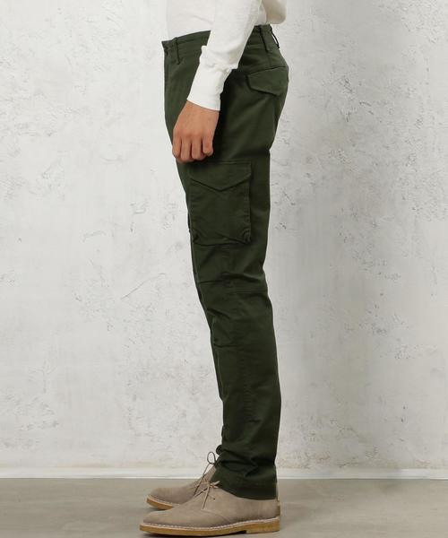 green label relaxing(グリーンレーベルリラクシング)の「BC URBAN SLM/FIT ARMY 6P パンツ◆(カーゴパンツ・メンズ・ブラック/オリーブ・SMALL/X-LARGE/LARGE/MEDIUM)」の5枚目の写真