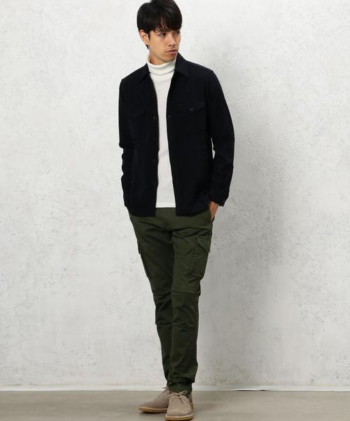 green label relaxing(グリーンレーベルリラクシング)の「BC URBAN SLM/FIT ARMY 6P パンツ◆(カーゴパンツ・メンズ・ブラック/オリーブ・SMALL/X-LARGE/LARGE/MEDIUM)」の6枚目の写真