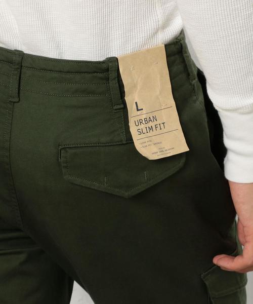 green label relaxing(グリーンレーベルリラクシング)の「BC URBAN SLM/FIT ARMY 6P パンツ◆(カーゴパンツ・メンズ・ブラック/オリーブ・SMALL/X-LARGE/LARGE/MEDIUM)」の10枚目の写真