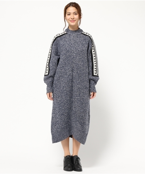 Mame マメ の Mame サイドスリットニットワンピース ワンピース Wear