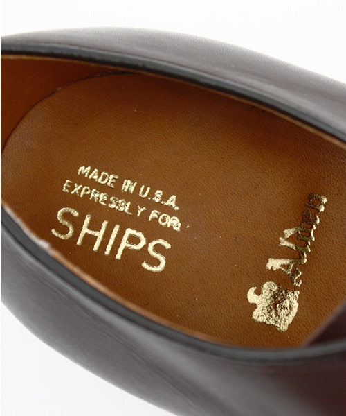 SHIPS（シップス）の「ALDEN: P-TOE CALF                （ドレスシューズ・メンズ・ブラウン/ブラック・8.5/9/9.5/8）」の8枚目の写真
