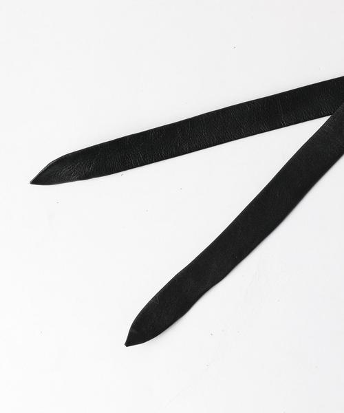 Jewel Changes（ジュエルチェンジズ）の「ADA TIE WRAP BELT / アダ / ベルト / サッシュベルト（ベルト・レディース・ブラック/ダークブラウン・FREE）」の3枚目の写真