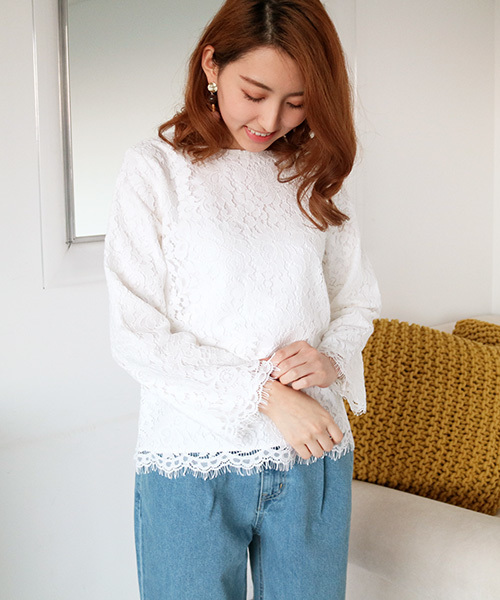 N.（N. Natural Beauty Basic）（エヌエヌナチュラルビューティーベーシック）の「カットオフタックバギーデニム（デニムパンツ・レディース・インディゴブルー/サックスブルー・SMALL/MEDIUM）」の8枚目の写真