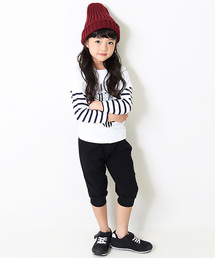 devirock | 7分丈イージーライトパンツ 7分丈パンツ 裾リブパンツ(その他パンツ)