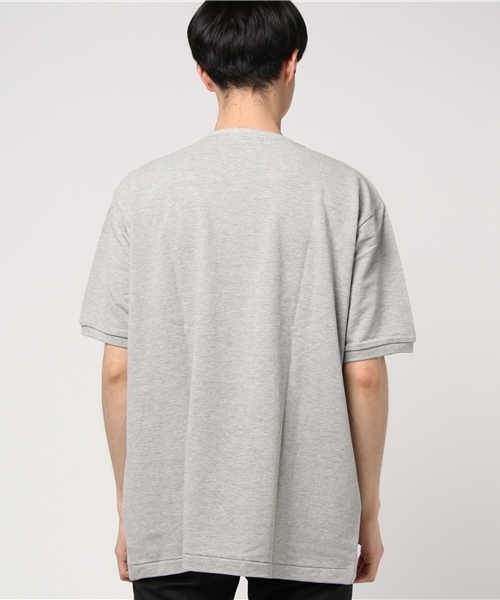 CIAOPANIC(チャオパニック)の「鹿子オーバーサイズP/O(Tシャツ/カットソー・メンズ・ホワイト/ボルドー/グレー/ネイビー・MEDIUM/LARGE)」の6枚目の写真