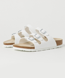 BIRKENSTOCK | BIRKENSTOCK ビルケンシュトック FLORIDA-N フロリダ-N WHITE　054733 DARK BROWN(サンダル)