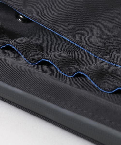 anello(アネロ)の「anello×WORK NOT WORK 別注ナイロンツイルサコッシュ(ショルダーバッグ・メンズ・ブラック/オレンジ/ブルー系その他・FREE)」の11枚目の写真