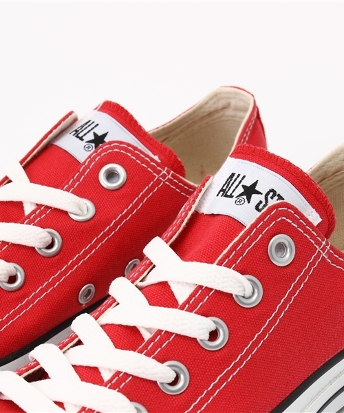 CONVERSE(コンバース)の「CONVERSE コンバース オール スター オックス / ALL STAR OX (RED) 32160322(スニーカー・レディース・レッド・28.0cm/23.0cm/23.5cm/24.0cm/22.5cm/26.0cm/25.5cm/27.0cm/22.0cm/26.5cm/27.5cm/25.0cm/24.5cm/29.0cm)」の9枚目の写真