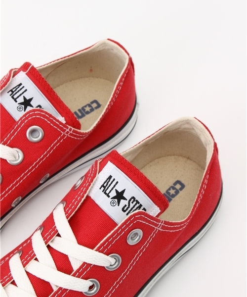 CONVERSE(コンバース)の「CONVERSE コンバース オール スター オックス / ALL STAR OX (RED) 32160322(スニーカー・レディース・レッド・28.0cm/23.0cm/23.5cm/24.0cm/22.5cm/26.0cm/25.5cm/27.0cm/22.0cm/26.5cm/27.5cm/25.0cm/24.5cm/29.0cm)」の10枚目の写真