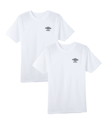 【umbro(アンブロ)】ロゴ入り クルーネックTシャツ2P