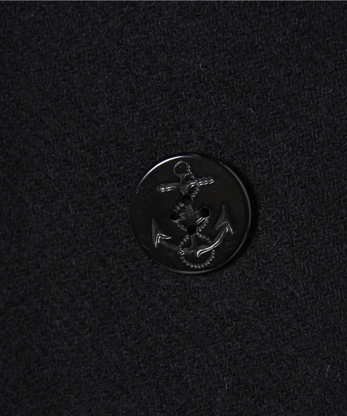 CIAOPANIC(チャオパニック)の「【Ciaopanic】メルトンPコート(ピーコート・メンズ・ネイビー/ダークグリーン/キャメル・MEDIUM/LARGE)」の7枚目の写真