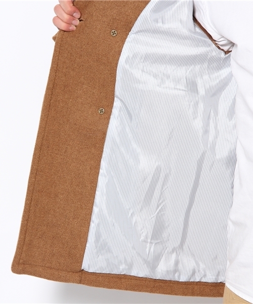 CIAOPANIC(チャオパニック)の「【Ciaopanic】メルトンPコート(ピーコート・メンズ・ネイビー/ダークグリーン/キャメル・MEDIUM/LARGE)」の9枚目の写真