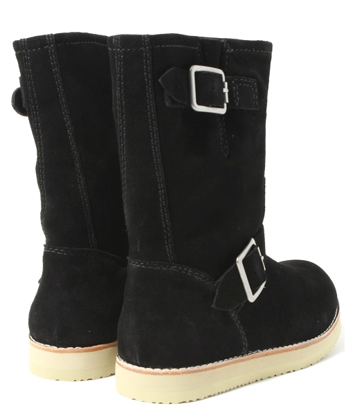 JOEY HYSTERIC（ジョーイヒステリック）の「スエードエンジニアブーツ（ブーツ・キッズ・ブラック/ベージュ・SMALL/MEDIUM/LARGE/X-LARGE）」の5枚目の写真