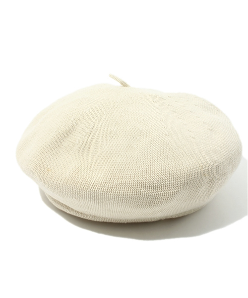 BEAMS BOY（ビームスボーイ）の「○BEAMS BOY / コットンニット ベレー（ハンチング/ベレー帽・レディース・ナチュラル/チャコールグレー/ブラウン/ネイビー・ONE SIZE）」の3枚目の写真