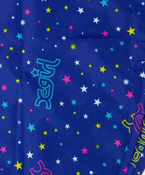 X-girl Stages（エックスガールステージス）の「SPACE RAIN PONCHO（レインコート/ポンチョ・キッズ・ネイビー・ONE SIZE）」の6枚目の写真