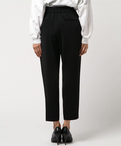 RIVE DROITE（リヴドロワ）の「ラップ風テーパードパンツ（その他パンツ・レディース・ホワイト/ブラック・36/38）」の4枚目の写真