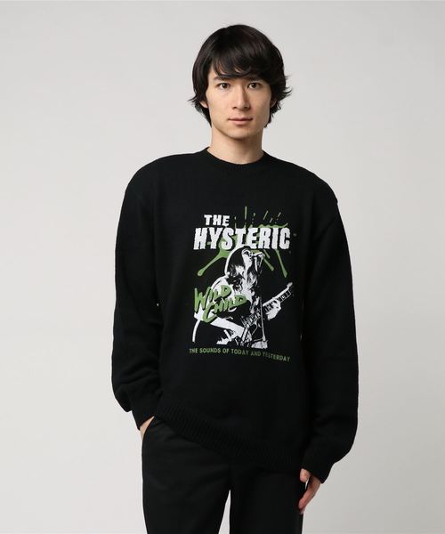 HYSTERIC GLAMOUR ヒステリックグラマー セータ Amazon | [ヒステリックグラマー] VIXEN BOX柄ジャカード