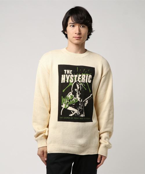HYSTERIC GLAMOUR LIPプルオーバー　リネン混ニット HYSTERIC GLAMOUR LIPプルオーバー リネン混ニット - メルカリ