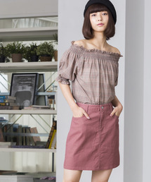 WEGO | WEGO/ツイルタイトミニスカート(スカート)