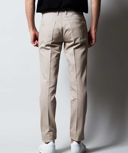 MICHEL KLEIN HOMME   （ミッシェルクランオム）の「パンツ（プレビア２WAYシャンブレー）（その他パンツ・メンズ・ベージュ/グレー/ネイビー・46/48/50）」の21枚目の写真