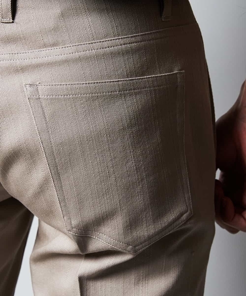 MICHEL KLEIN HOMME   （ミッシェルクランオム）の「パンツ（プレビア２WAYシャンブレー）（その他パンツ・メンズ・ベージュ/グレー/ネイビー・46/48/50）」の20枚目の写真
