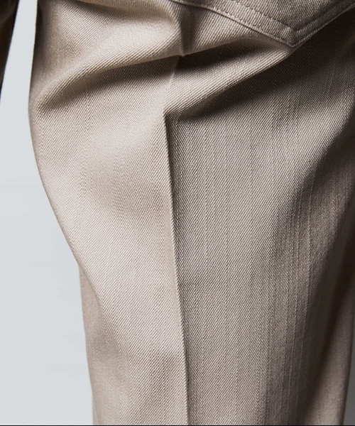 MICHEL KLEIN HOMME   （ミッシェルクランオム）の「パンツ（プレビア２WAYシャンブレー）（その他パンツ・メンズ・ベージュ/グレー/ネイビー・46/48/50）」の19枚目の写真