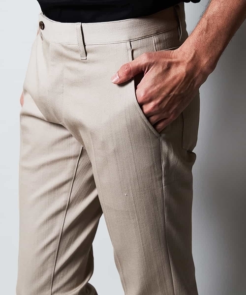 MICHEL KLEIN HOMME   （ミッシェルクランオム）の「パンツ（プレビア２WAYシャンブレー）（その他パンツ・メンズ・ベージュ/グレー/ネイビー・46/48/50）」の17枚目の写真