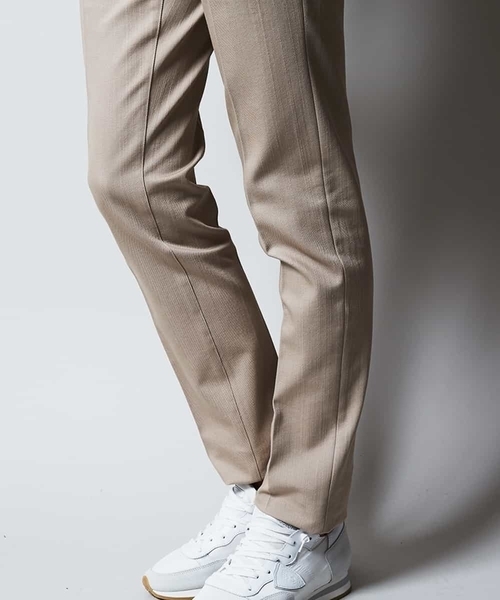 MICHEL KLEIN HOMME   （ミッシェルクランオム）の「パンツ（プレビア２WAYシャンブレー）（その他パンツ・メンズ・ベージュ/グレー/ネイビー・46/48/50）」の16枚目の写真