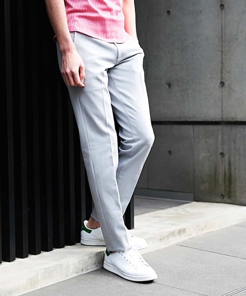MICHEL KLEIN HOMME   （ミッシェルクランオム）の「パンツ（プレビア２WAYシャンブレー）（その他パンツ・メンズ・ベージュ/グレー/ネイビー・46/48/50）」の12枚目の写真